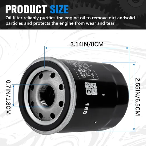 Miniatura 2 de 2540086 Filtro de aceite para Polaris Ranger 1000 900 800 700 570 Ranger XP 1000 900 RZR 800 900 General 1000 Victory Xpedition