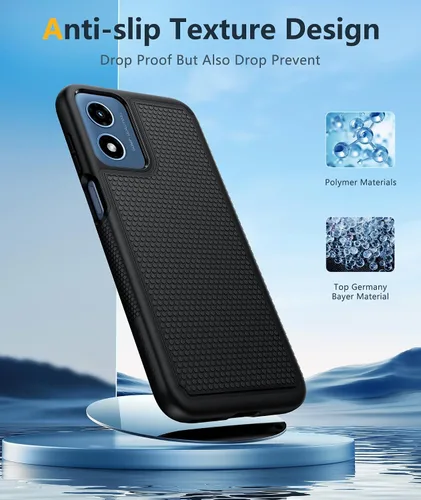 Miniatura 5 de FNTCASE Funda para Motorola Moto G-Play-2024: Funda Protectora de Doble Capa de Servicio Pesado para Teléfono Celular a Prueba de Golpes Resistente