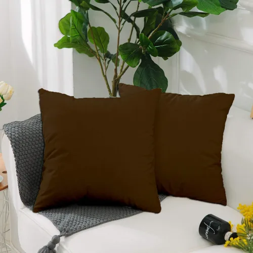 Miniatura 71 de Crown Collection Juego de 2 fundas de almohada estándar de 20 x 26 pulgadas, hipoalergénicas de 600 hilos, 100% algodón egipcio, fundas de almohada