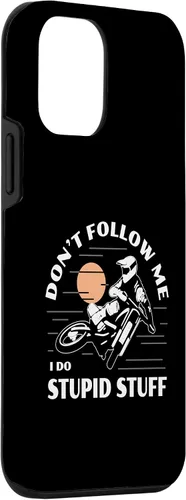 Miniatura 3 de Funda para iPhone 12 Mini Dirtbike Motocross Don't Follow Me Stupid Stuff Dirt Bike