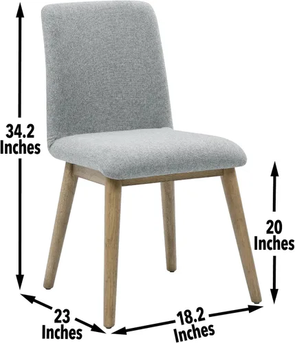 Miniatura 3 de Steve Silver Furniture Vida Silla auxiliar, gris