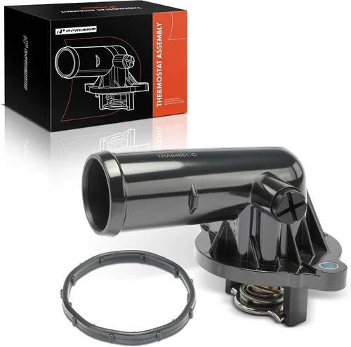 Miniatura 10 de A-Premium Conjunto de Carcasa de Termostato de Refrigerante de Motor con Sello Compatible con Jeep Grand Cherokee 2011-2020, Wrangler 2012-2017