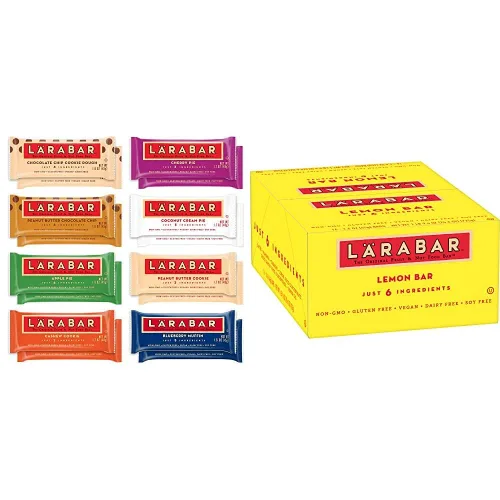 Miniatura 10 de Larabar - Barras de snack sin gluten, caja variada, veganas, 8 sabores, 1.7 oz, 16