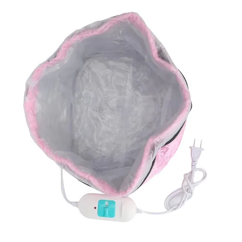 Miniatura 8 de Casquillo de calefacción, casquillo del tratamiento térmico del cabello. Temperatura ajustable Deep Conditioning Electric Heat Cap