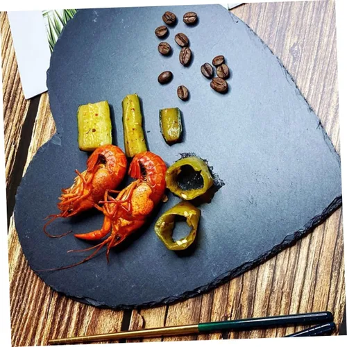 Miniatura 8 de Juego de platos en forma de corazón Charcutería Plato para servir Cena Plato de sushi Desayuno Plato de postre Bandeja de carne