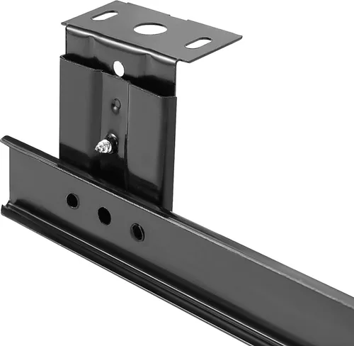 Miniatura 9 de ZOENHOU 3 pares de bandejas de teclado negras de 14 pulgadas, soporte de rodamiento de bolas de alta resistencia de 22 libras, bandeja