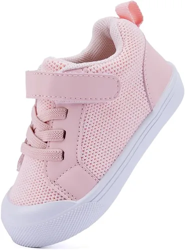 Miniatura 35 de BMCiTYBM Zapatos de bebé para niños pequeños, zapatillas de malla transpirable antideslizantes