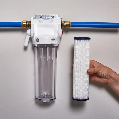 Miniatura 3 de GE FXWPC - Filtro de agua para toda la casa, repuesto para sistema de filtración de agua, certificado NSF: reduce los sedimentos, el óxido y otras