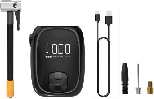 ePump de Elektrikat Inflador de Neumáticos Portátil con Bomba de Aire Inteligente – Inflado Rápido y Fácil de Neumáticos para Coches, Motocicletas,