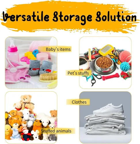 Miniatura 6 de Ofiray-home Estante esquinero suave Organizador colgante seguro Almacenamiento de pared apto para niños para artículos diversos, juguetes