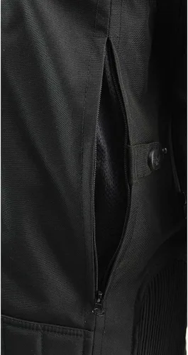 Miniatura 7 de Milwaukee Performance MPM1751 - Chaqueta de piel para hombre, diseño de rayas, color negro