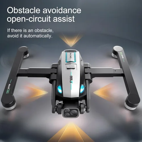 Miniatura 4 de Dron GPS S188 con cámara 8K para adultos, FPV RC Quadcopter con motor sin escobillas, transmisión WiFi 5G, evitación de obstáculos, flujo óptico