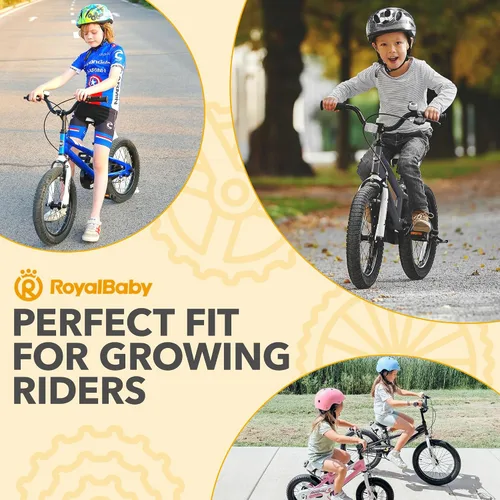 Miniatura 4 de RoyalBaby Freestyle Kids Bike 12 14 16 18 20 Inch Bicycle for Boys Girls Ages 3-10 Years, Multiple Color Options
