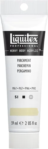 Miniatura 22 de Liquitex Pintura Acrílica Profesional de Cuerpo Pesado, Tubo de 2 oz (59ml), Rojo Fluorescente