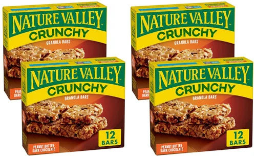 Miniatura 10 de Nature Valley Barras de granola crujientes, Apple Crisp, caja de edición limitada, 12 barras, 8.94 oz (6 bolsas)