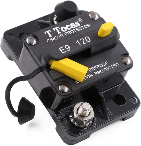 Miniatura 58 de E69 Interruptor de circuito de 10 A T3 con restablecimiento manual Mini de montaje en superficie IP66 Interruptor conmutable de 10 A