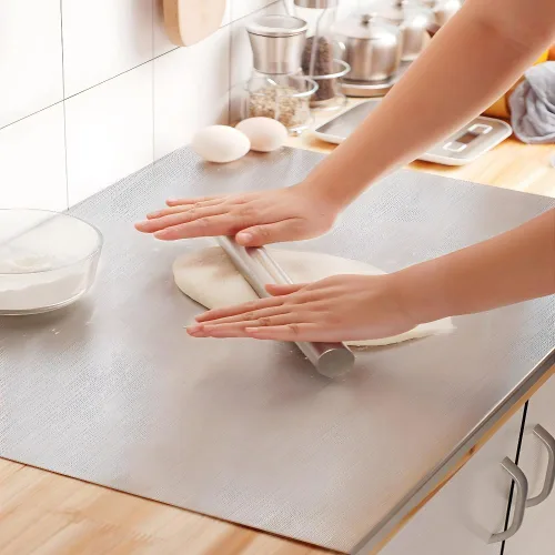 Miniatura 3 de Tabla de cortar de acero inoxidable, tablas de cortar para cocina, tabla de cortar, tabla de cortar grande para cortar carne, verduras, frutas