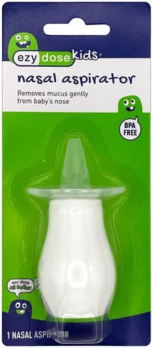 Miniatura 8 de Ezy Dose Aspirador nasal para niños con punta suave, alivio de senos nasales y succión de moco para bebés y niños pequeños, amigos nasales, cómodo