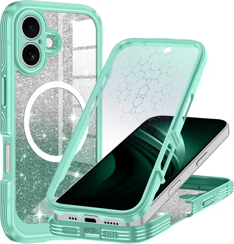Miniatura 28 de Hekodonk Funda para iPhone 15 Pro Max, compatible con Magsafe [protector de pantalla de vidrio templado integrado y protección de lente de cámara]