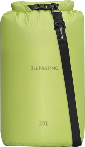 Miniatura 28 de Bee Nesting Juego de bolsas secas ultraligeras para mochileros, saco seco impermeable para camping, senderismo, motocicleta, saco de cosas ligeras