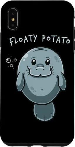 Miniatura 10 de iPhone 11 Floaty Potato Manatí Chubby Sirena Sea Vaca Animal Estuche de Regalo