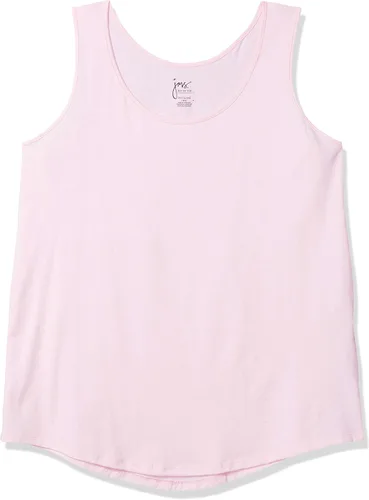 Miniatura 3 de JUST MY SIZE Women's Size Cotton Jersey Shirttail Tank Top, Plus Sleeveless Shirts