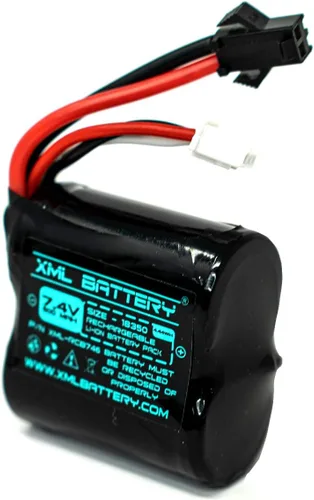 Paquete de 1 batería de iones de litio H100 H102 H106 H120 TKKJ Q2 Q3 7.4v 600mAh para RC Racing Boat Ship