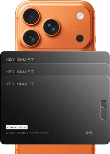 Miniatura 14 de KeySmart SmartCard Lite - Tarjeta de seguimiento de cartera, compatible con Apple Find My App, batería no recargable de 2 años, buscador