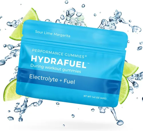 SGC Seattle Gummy Company - Gomitas de hidratación con electrolitos HydraFuel - Paquete de 12 Margarita - Rendimiento atlético mejorado y soporte de