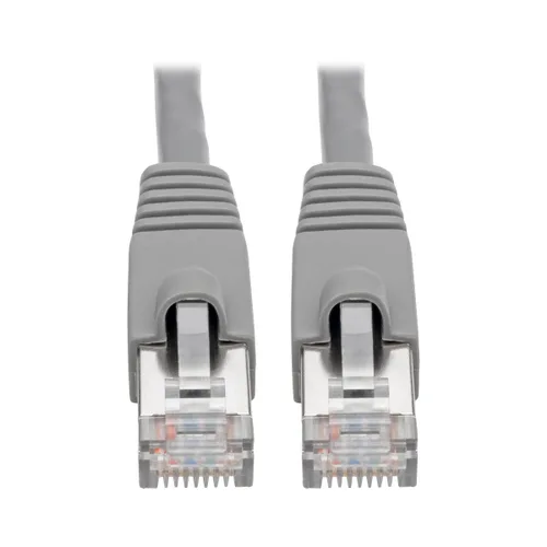 Miniatura 49 de Tripp Lite Cable Ethernet Cat6a 10G, cable de conexión de red STP moldeado sin enganches (RJ45 M/M), negro, 35 pies/34.8 ft, garantía