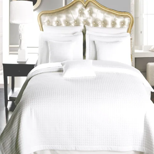 Miniatura 8 de Royal Hotel Bedding Juego de edredón de 7 piezas, colcha a cuadros en una bolsa, sábanas y juegos de colcha, edredón tamaño California King, edredón