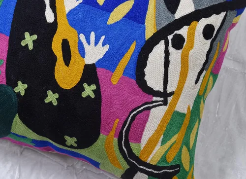 Miniatura 4 de Matisse Funda de almohada decorativa – Cojín moderno para silla Almohadas modernas de granja Almohada de flores para exteriores Cojines