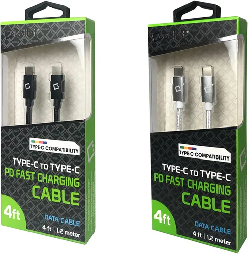 Miniatura 8 de Cable de carga rápida dual USB-C/PD de 60 W compatible con Nothing Ear 1 Plus 5Gbps transferencia de datos para entrega de energía de alta capacidad