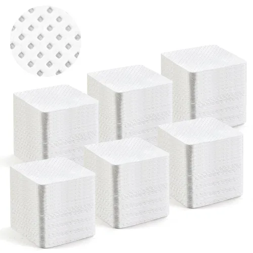 540 toallitas de uñas sin pelusas, color blanco, no tejidas, suaves toallitas quitaesmalte para uñas de gel, extensiones de pestañas y suministros