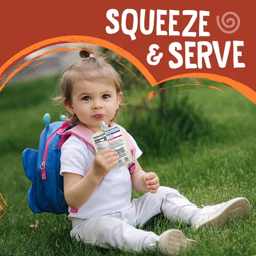 Miniatura 8 de Earth's Best Bolsas orgánicas de alimentos para bebés, puré de frutas y granos para bebés de 6 meses en adelante, puré de manzana orgánica