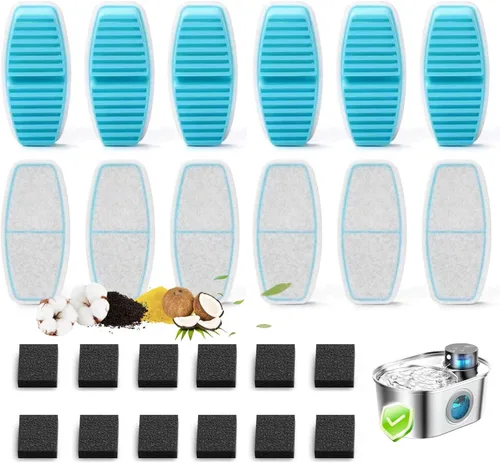 Miniatura 11 de Fuente de agua inalámbrica para gatos: fuente para mascotas de acero inoxidable operada por pilas, dispensador automático de agua inalámbrico