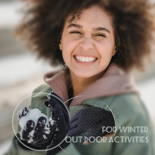 Miniatura 4 de DONFRI Guantes deportivos para correr, guantes cálidos de invierno para hombres y mujeres, térmicos para ciclismo, conducción, senderismo en guantes