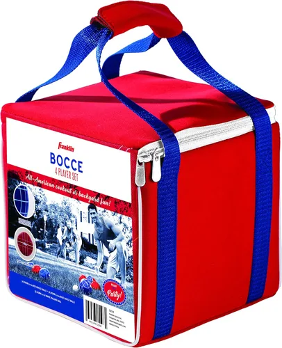 Miniatura 5 de Franklin Sports Juego de bolas de petanca — 8 bolas de petanca para todo tipo de clima y 1 pallino — Juego de playa, patio, césped o fiesta al aire