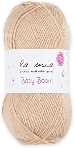Miniatura 23 de 1 madeja La Mia Baby Boom, hilo acrílico 100% antipilling para tejer y ganchillo para tejer y ganchillo, 3.53 oz (3.5 onzas) / 820.2 ft