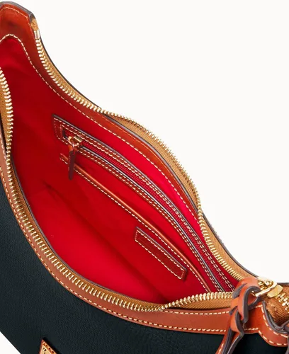 Miniatura 3 de Dooney Bourke Bolso de hombro Hobo de cuero Pebbled
