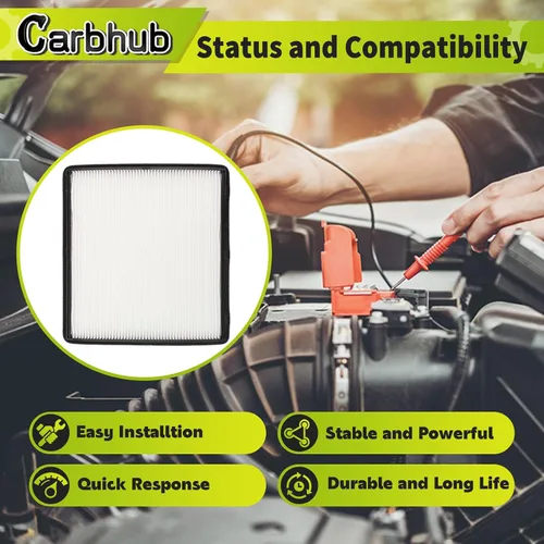 Miniatura 2 de Carbhub Filtro de aire de cabina apto para Kenworth T660 T680 T800 T880 Peterbilt 387 567 579 Series Reemplazar F37-1018 S-9034 S28571 PA30269