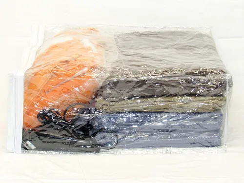 Miniatura 5 de Paquete de 10 bolsas de almacenamiento con cremallera de vinilo transparente de 15 x 18 x 7 pulgadas