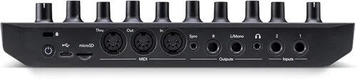 Miniatura 3 de Novation Circuit Tracks: Secuenciador Groovebox con motores de sintetizador, control MIDI y patrones de batería para la creación de música