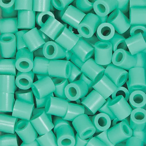 Miniatura 3 de Perler Cuentas fusibles para manualidades, verde claro, pequeñas, 1000