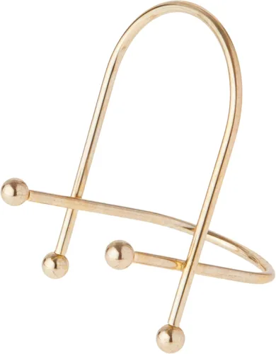 Bard's Caballete de alambre de latón, 4 pulgadas de alto x 3.5 pulgadas de ancho x 4.5 pulgadas de profundidad