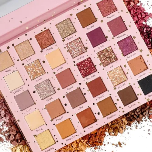 Sistar Sistarship You Are My Dream - Paleta de sombras de ojos de 30 colores esenciales, suaves, ultra aterciopeladas, neutros y rosados