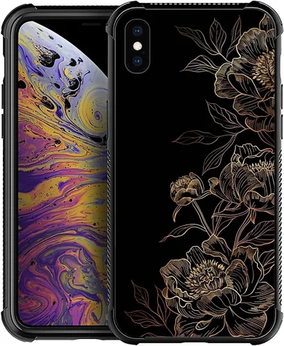 Miniatura 203 de CARLOCA Funda para iPhone XR, diseño de jirafa de cristal, ultra protección, a prueba de golpes, silicona suave TPU antideslizante para iPhone XR