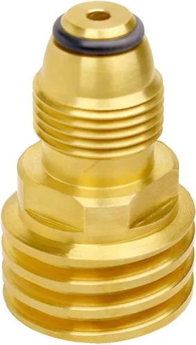 Miniatura 3 de Adaptador universal de tanque de propano antiguo a nuevo, convierte la válvula de servicio del tanque POL LP a QCC1 / tipo 1 manguera o regulador
