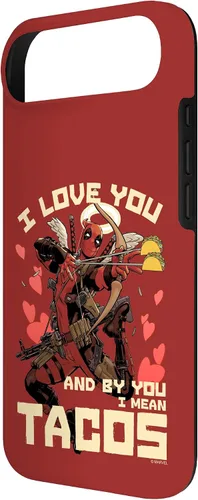 Miniatura 63 de Marvel Deadpool I Love You and by You I Mean Tacos - Carcasa para iPhone 17