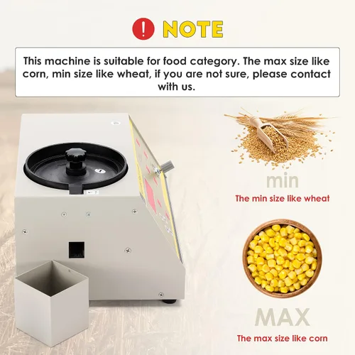 Miniatura 6 de CGOLDENWALL Instrumento de contador automático del microordenador de la máquina para las partículas 110V del grano del trigo del maíz de la soja